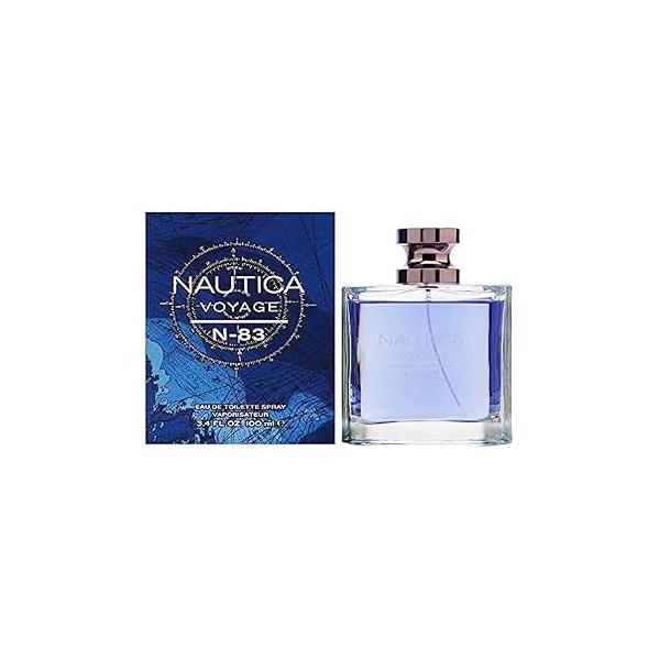 Nautica Voyage N-83 Eau de Toilette Spray, 3.3/3.4 Fl Oz