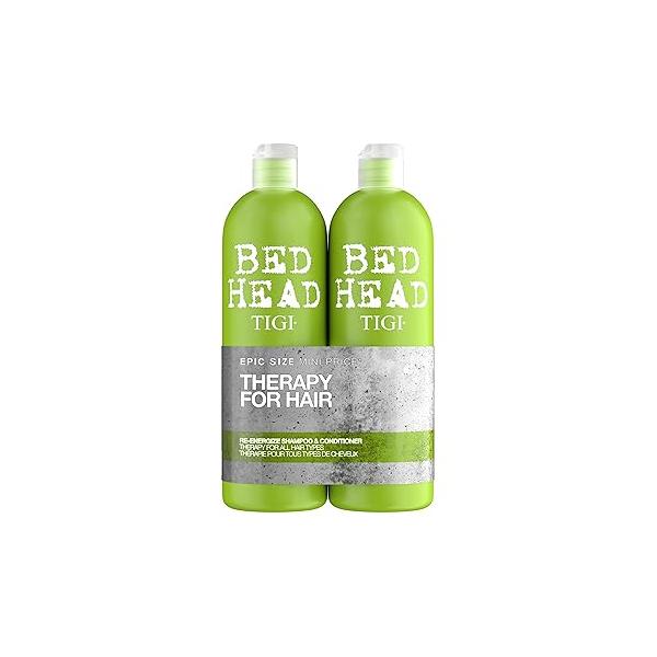TIGI Bed Head Urban Antidotes Re-Energize Shampoo 25.36 oz (Pack of 2)