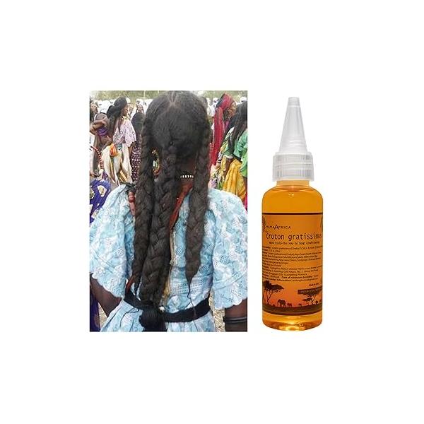 Handcrafted infusion of 16 West African botanicals in a base 58% Castor Oil & Rosemary Hair — Subtle warming sensation; invigorates scalp, nourishes strengthens hair