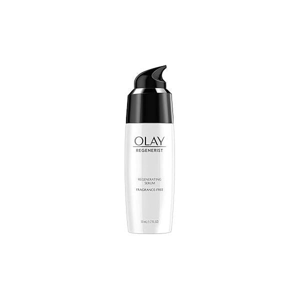 Olay Face Moisturizer, Regenerist Fragrance Free Light Gel Regenerating Serum, 1.7 fl oz