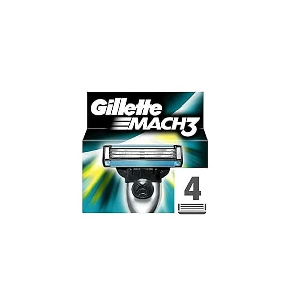Gillette Mach-3 Cartridge - Pack of 4