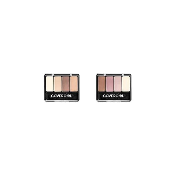 COVERGIRL Eye Shadow Palette with 4-Kit Eyeshadow, 0.19 Ounce & Silky Sheer Eyeshadow Formula Blendable Kit