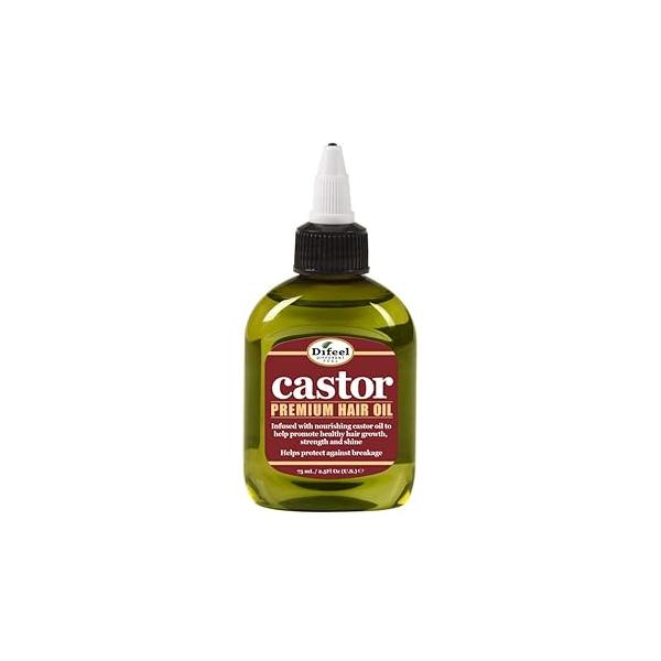 Difeel Castor Pro-Growth Hair Oil 2.5 oz. - Made with Natural for Growth