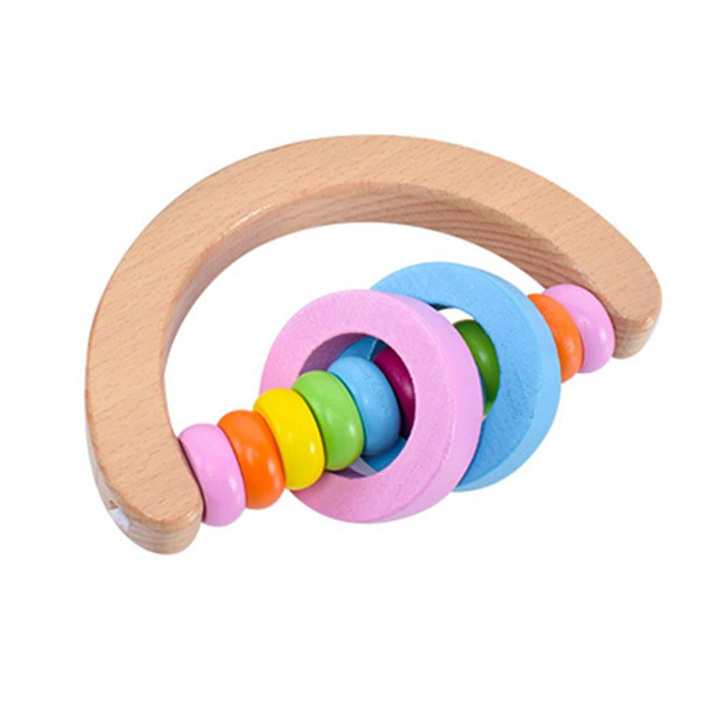 WSRRDRECVHi Wooden Rabbit Toy Safe Eco-Friendly Rabbit Toys Bite-Resistant GuineaZ4Y6