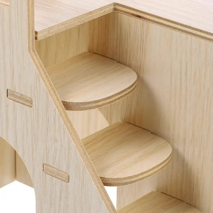 Cage Delicate Hamster House Houses Hideouts Guinea Mouse Supply Wear-resistant Wooden Rat
