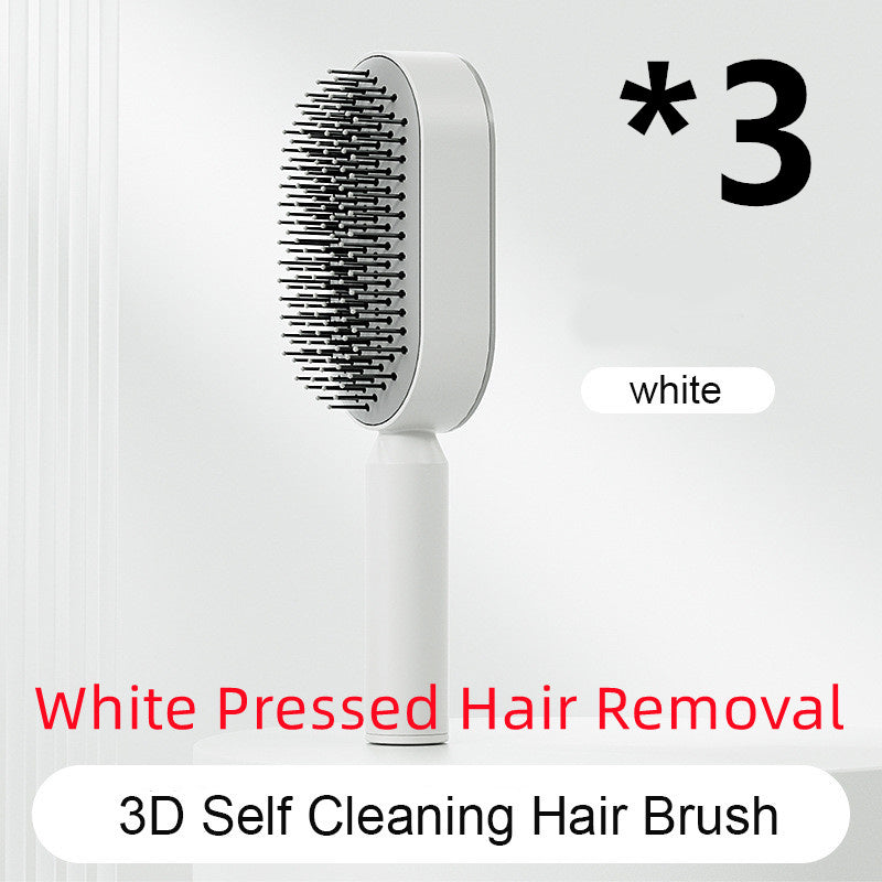 Smart Self-Cleaning Hair Brush