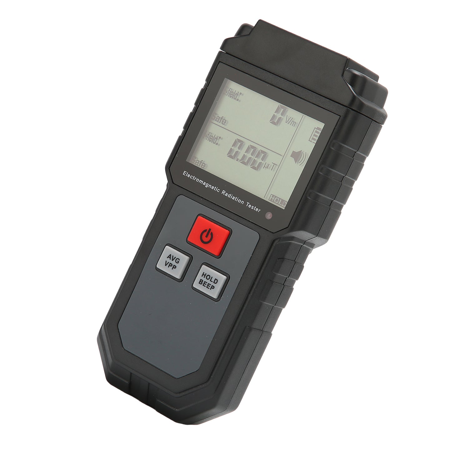 Electromagnetic Radiation Tester 1V/M‑1999V/M LCD EMF Meter with Sound Light Alarm for Home Appliance