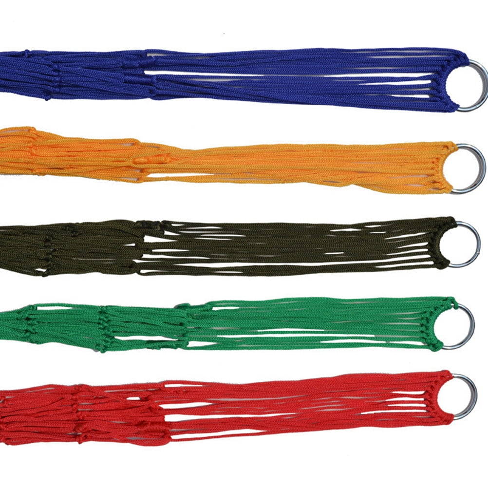 Raindrops 4Pcs Portable Camping Hammock Swing Bed with Nylon Material for Hiking 240*80*05cm
