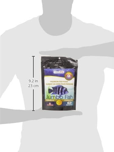 Fish Food Jumbo Formula Slow Sinking Pellets (4mm 500g)