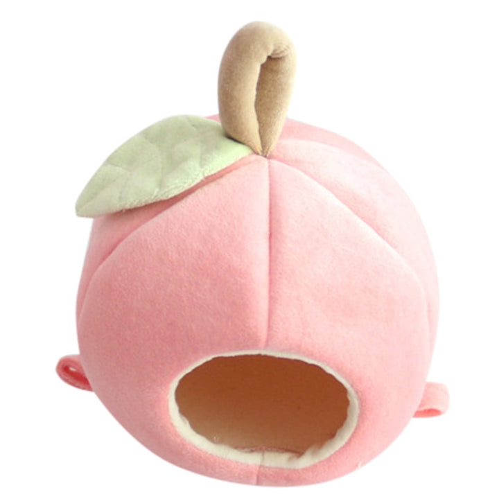 RoamHome Pet Warm Winter House Closed Pet Nest for Mice Hamster Rabbit Small Animal Thermal Cage Household All-Season Small Animals Cage (Pink)