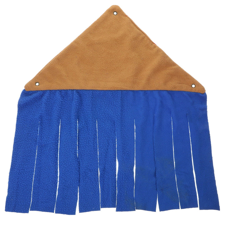FUTUREORYY Hideaway For Hamster Bunny Corner Hammock Navy Blue 1 Set 12x11.6x10.8in