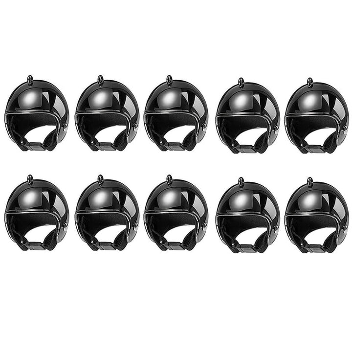 10PCS Pet Chicken Hat Hens Hat Chicken Hat Pet Safety Hat for Chicken Black y20307