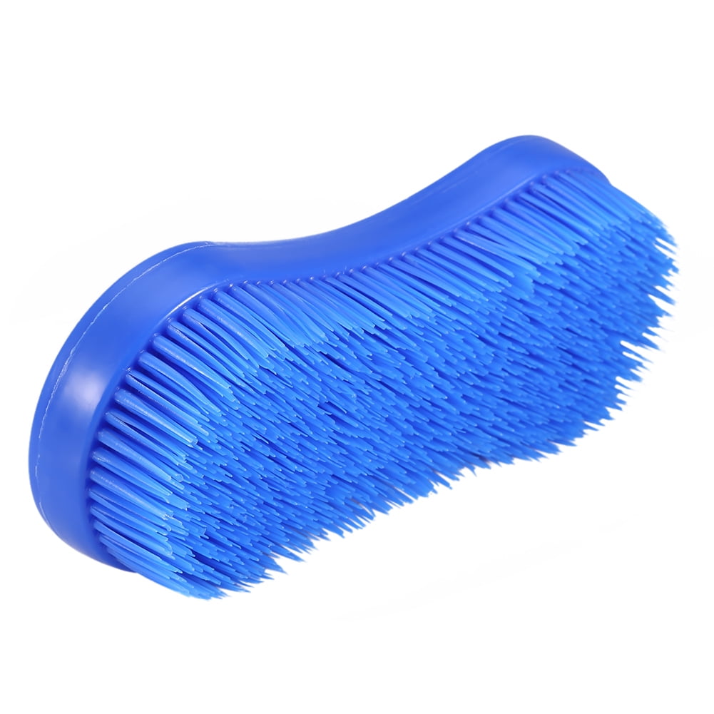 Soft Silicone Horse Grooming Brush, Removes Dead Skin  Keeps Coat , Equestrian Tool