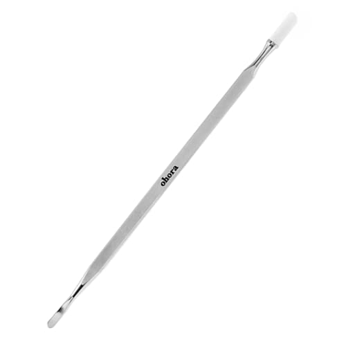 ohora Care Pro Easy Dual Stick - Stainless Steel, Professional Salon Quality, Nail Art Tools for Salon & Home