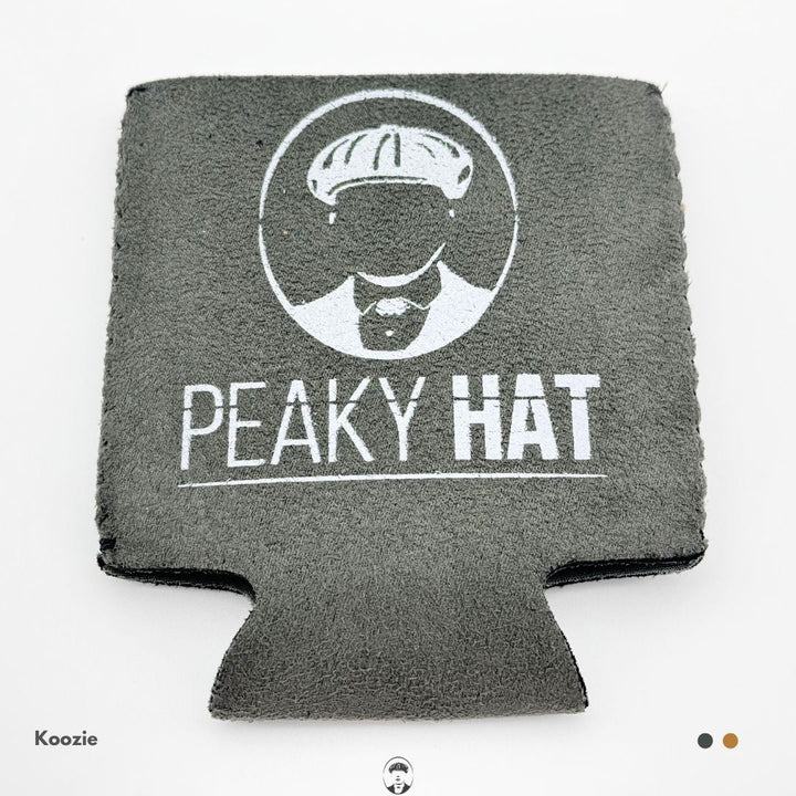 Peaky Hat Suede(ish) Koozie