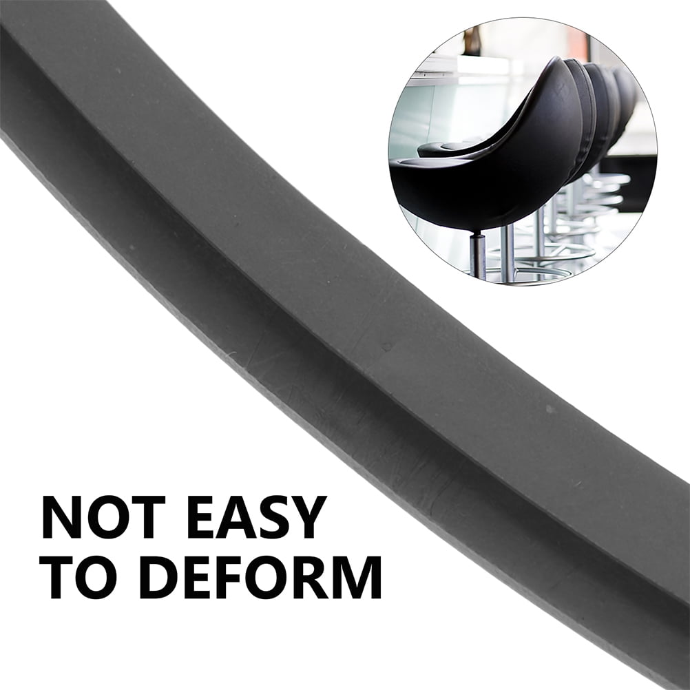 Niceauty Stool Foot Protectors Bar Stool Base Rubber Ring Anti-scratch 1Pcs