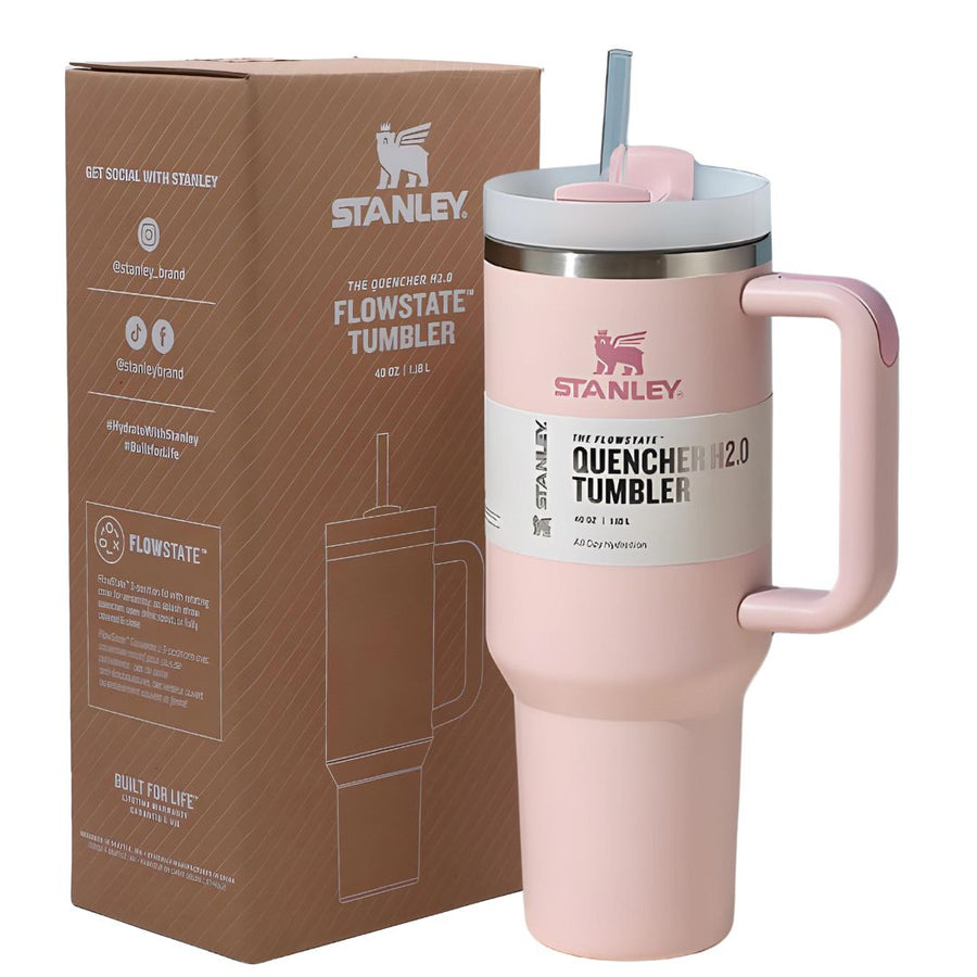 Stanley Pink Quencher Flowstate Tumbler