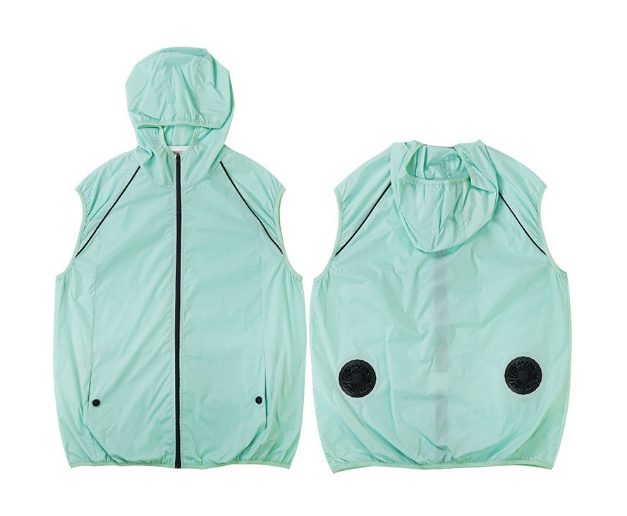 Reflective Vest Men And Women Fan Clothing Fishing Cooling Air Conditioning Clothing Vest