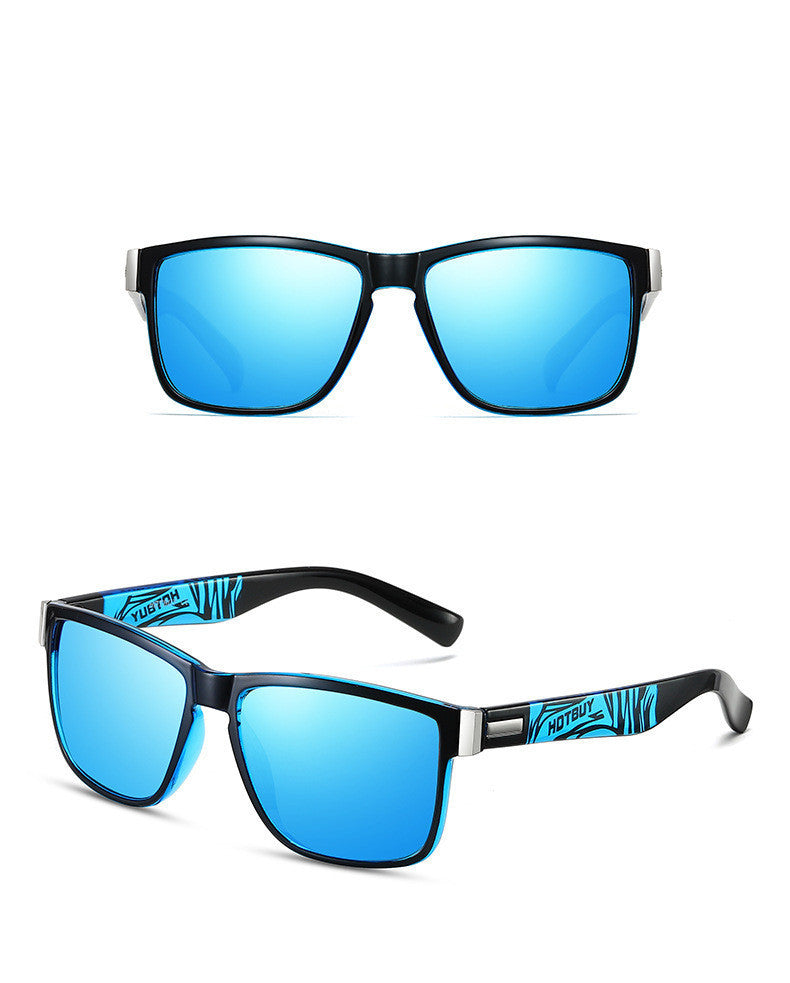Sports Riding Polarized Sunglasses Men'S Square Outdoor Sunglasses