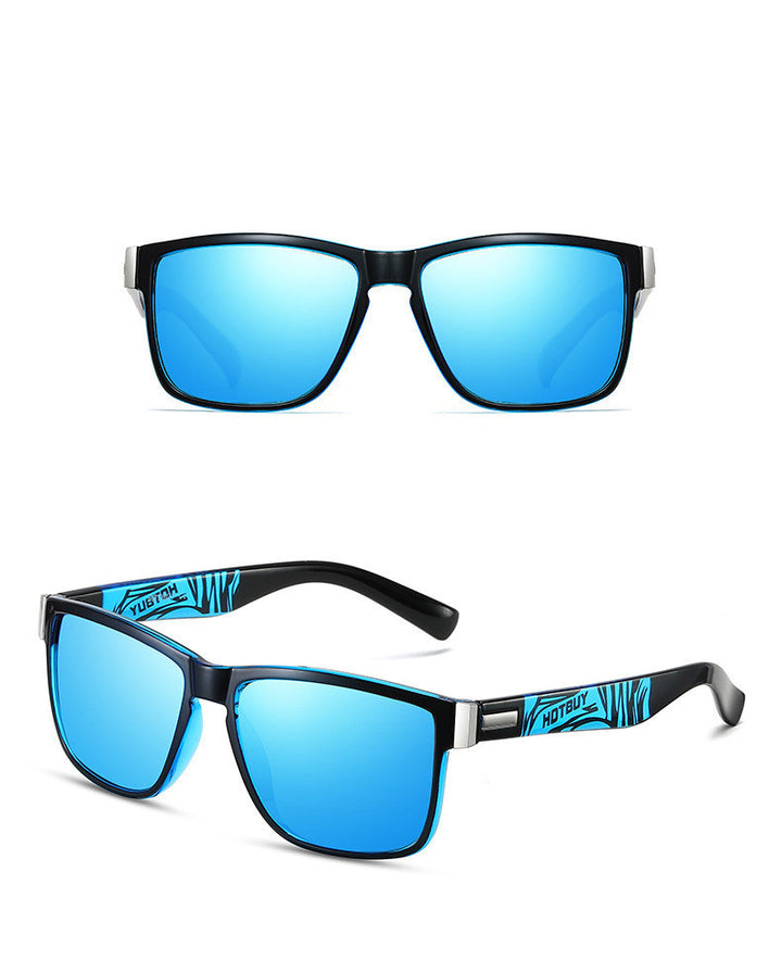 Sports Riding Polarized Sunglasses Men'S Square Outdoor Sunglasses
