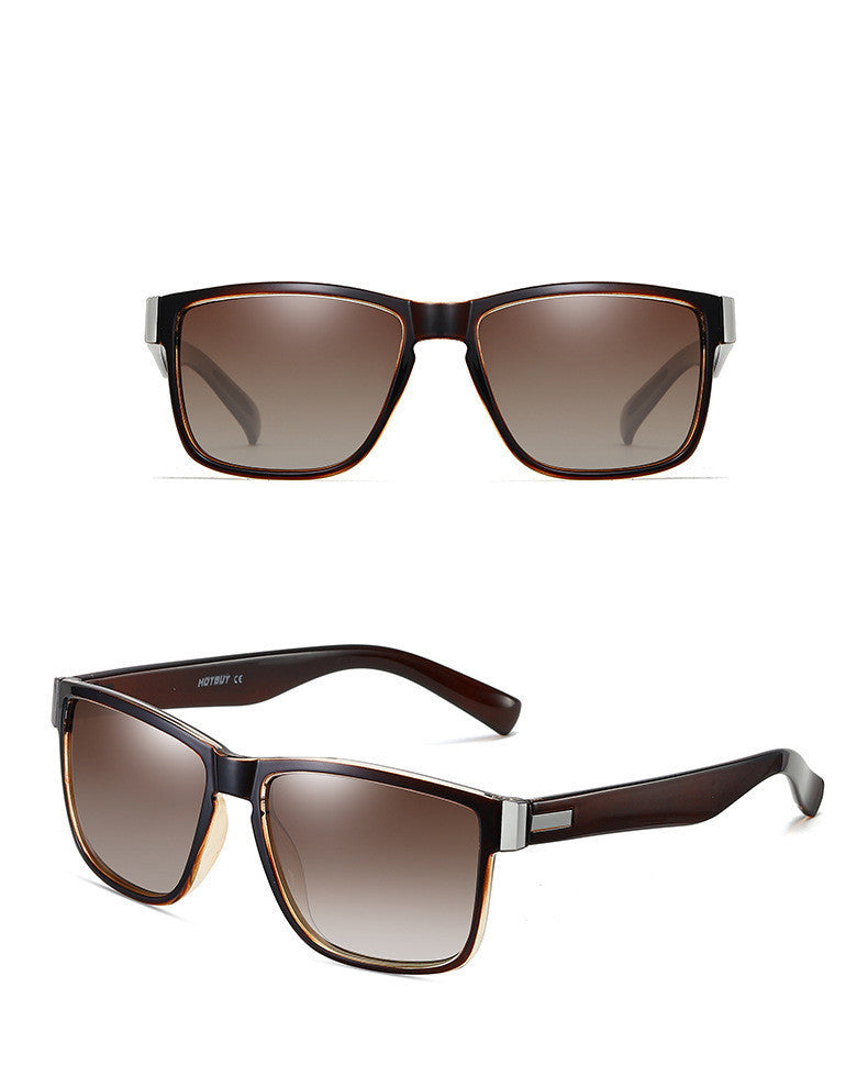 Sports Riding Polarized Sunglasses Men'S Square Outdoor Sunglasses