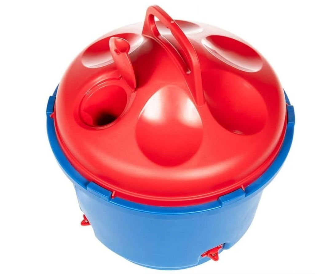 All-Season Heated Poultry Waterer for Chickens and Ducks - 3 Gallon