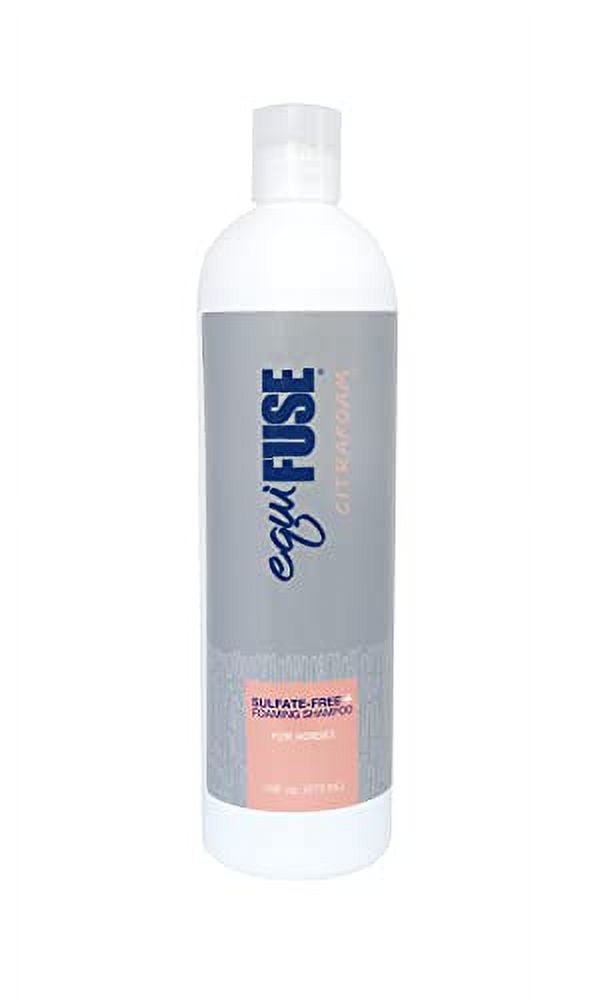 CitraFoam Sulfate Free, Plant Based Foaming Horse Shampoo, Promotes Gentle Clean and Hair Health that Fights Dryness, Dander, and Dandruff | With Coconut Oil and Refreshing Citrus Scent, 16oz