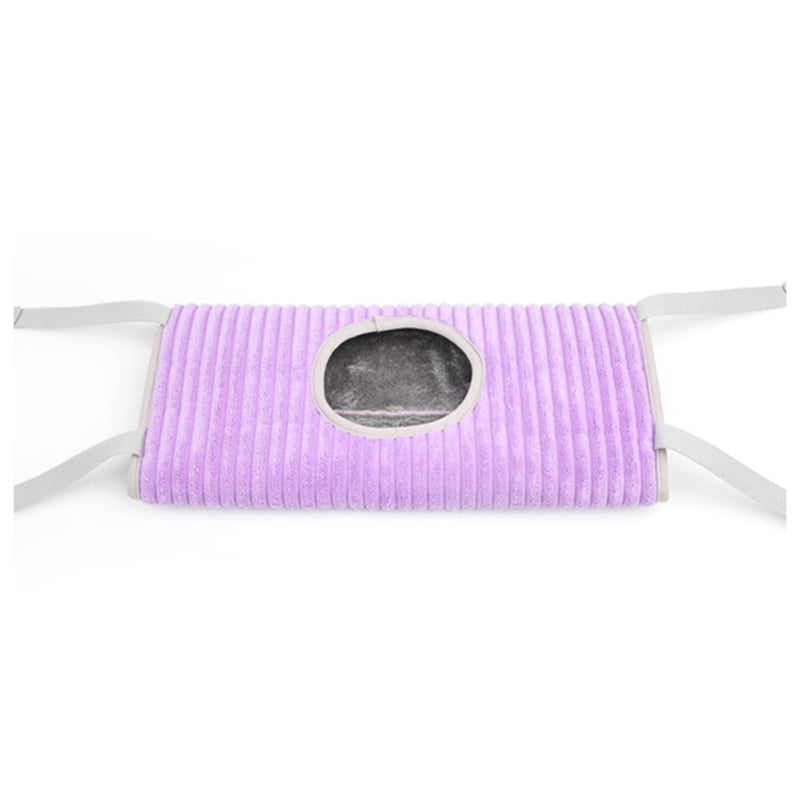 3PCS Cage Hammock Ferret Hide Tunnel Warm Rat Small Animals Play Tube Swing Sleeping Hanging Bed Nest Hideaway Toy