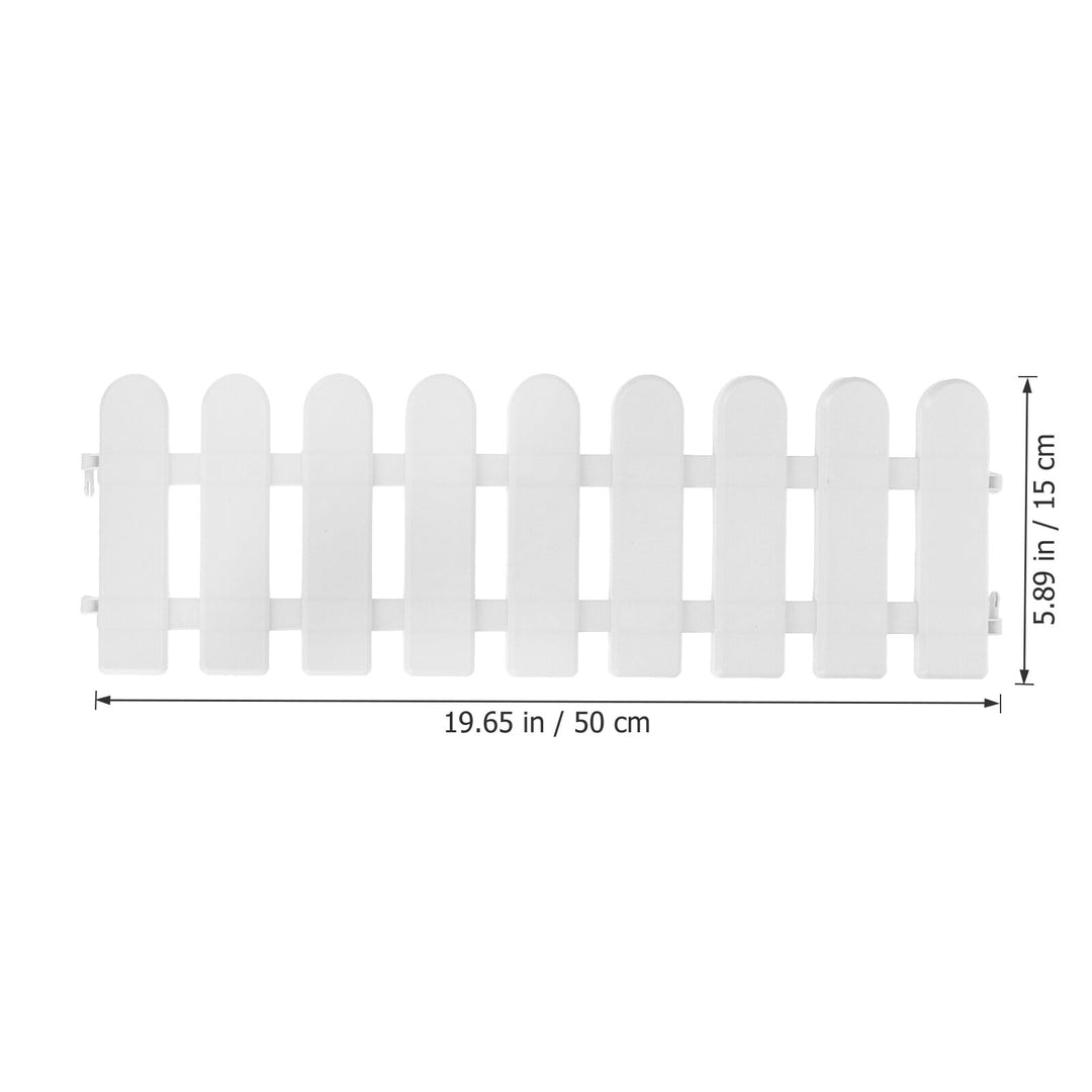 Yiho Indoor Tent Rabbit Playpen Small Animal Pet Safety Fences White 4pcs
