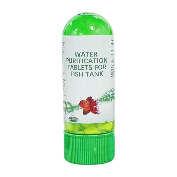 2025 New Aquarium Water Purifier Tablets Clears Turbid Water Instantly Safe for All Fish Tanks Portable Fast Acting Formula 30 Tablets Per Pack Long Lasting Results