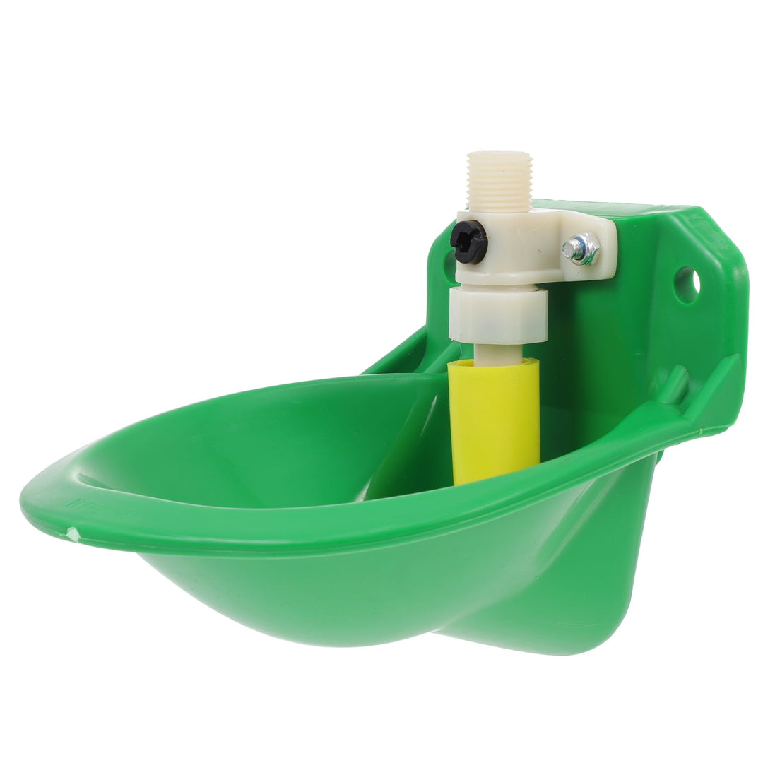 BASIOUS 1pc Automatic Farm Plastic Water Bowl For Cow Cattle Goat Sheep Horse Water Trough