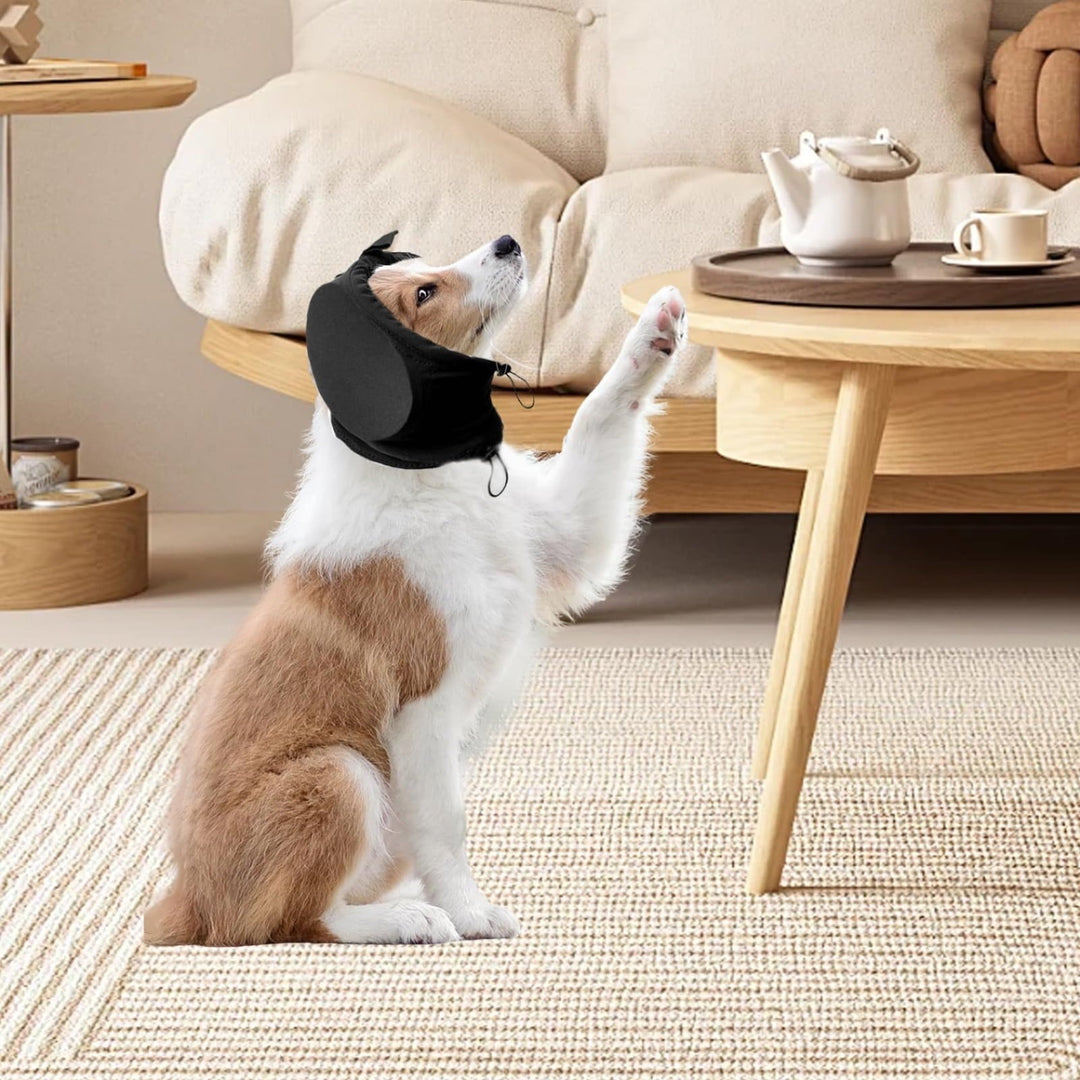 Dog Ear Muffs for Noise Cancelling - Anxiety Relief & Stress Reduction, Adjustable Headband for Thunderstorms Fireworks, Cozy Winter Pet Headphones, Secure Fit for Small Medium Large Dogs