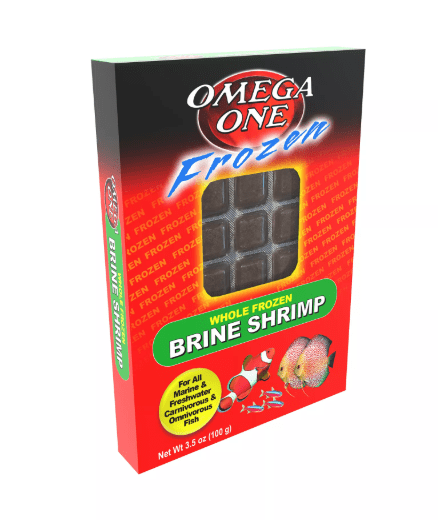 Omega™ One Frozen Brine Shrimp Fish Food, 3.5 Oz