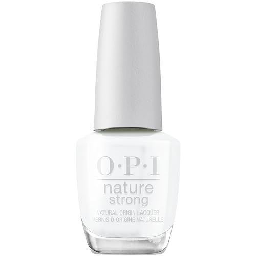 OPI Nature Strong Natural Origin Nail Polish | Opaque White, Gray & Black Crème Eco-Friendly Nail Polish | Plant Based, Vegan, Cruelty Free
