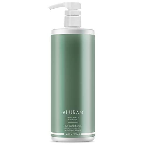 ALURAM Curl Conditioner Clarifying Coconut Water Infused Hydration Lightweight Moisture For Curly Hair Fl Oz
