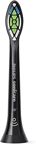Philips Sonicare Optimal Whitening Black BrushSync Heads (Compatible with All Philips Sonicare Handles), 4 Pack