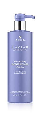 CAVIAR Anti-Aging Restructuring Bond Repair Shampoo | For Brittle, Damaged and Split Ends | Repairs, Strengthens & Protects Damaged Hair | Sulfate Free