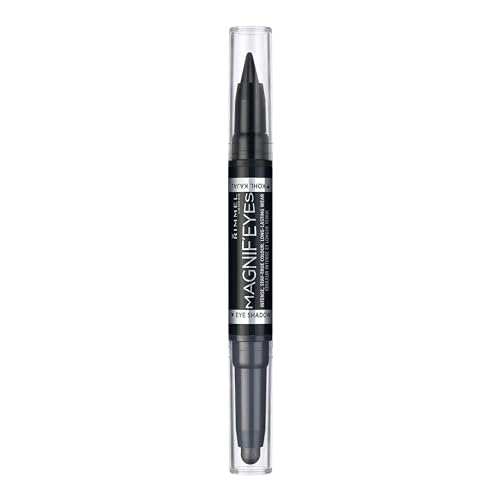 Rimmel Magnifeyes Double Ended Shadow and Eye Liner, Back To Blacks, 0.05 Ounce