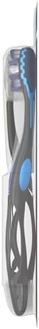Colgate 360 Advanced Floss Tip Toothbrush, Soft Toothbrush for Adults, 4 Pack