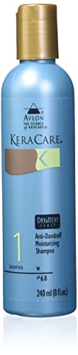 KeraCare Moisturizing Shampoo,8 oz - Sulfate Free, Relieves Dry and Itchy Scalp Conditions, Eliminates Flakes, Liquid Volume 240 ml
