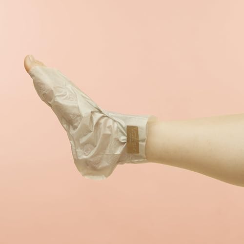 Voesh Collagen Gloves and Socks- Collagen Infused, 4 Pack, 2 Pack of Gloves, 2 Pack of Socks, At Home Spa, Body Care, Nourishing, Hydrating Gloves and Socks