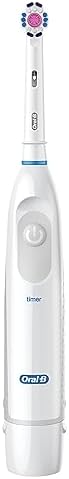Oral-B Pro 100 3D White, Battery Powered Electric Toothbrush, White