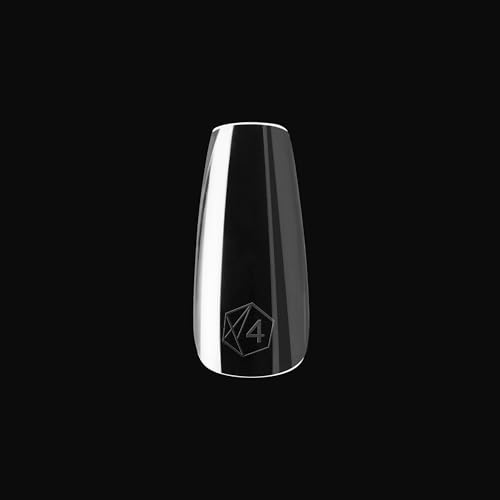 Aprés Gel-X® Sculpted Coffin Medium Tip Box | 500pc Gel-X Tips, 11 Sizes 00-9, Premium Quality