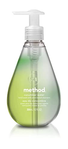 Method Gel Hand Soap, Cucumber, 12 Ounce