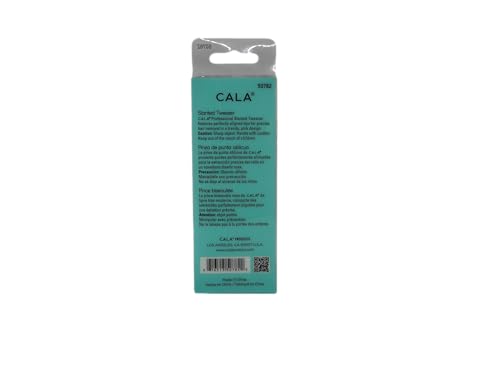 Cala Pro pink slanted tweezers