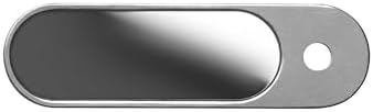 Orbitkey Nail File & Mirror for Key Organizer or Key Ring, Add On | 2-in-1 Compact Beauty Tool Nail File & Mirror | Made with Stainless Steel, Slim and Durable