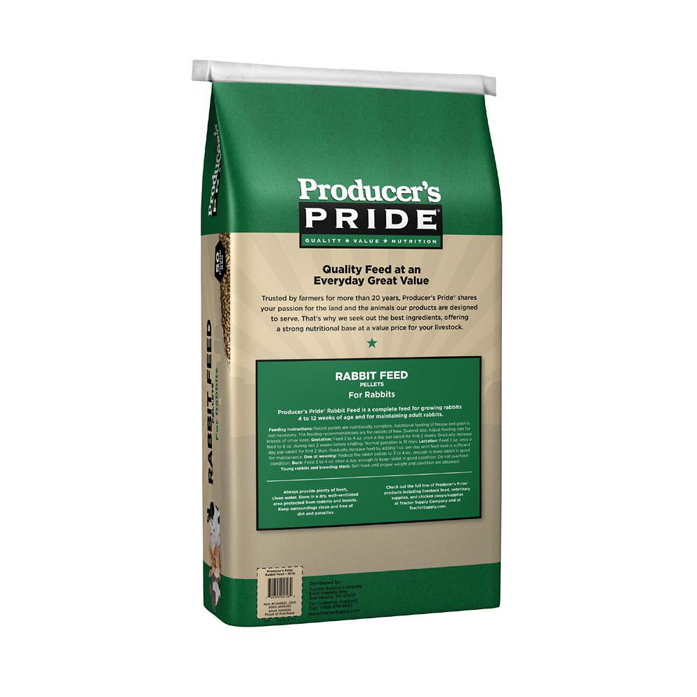 Producer's Pride Producer's Pride 15% Pellet Rabbit Feed, 50 lb.