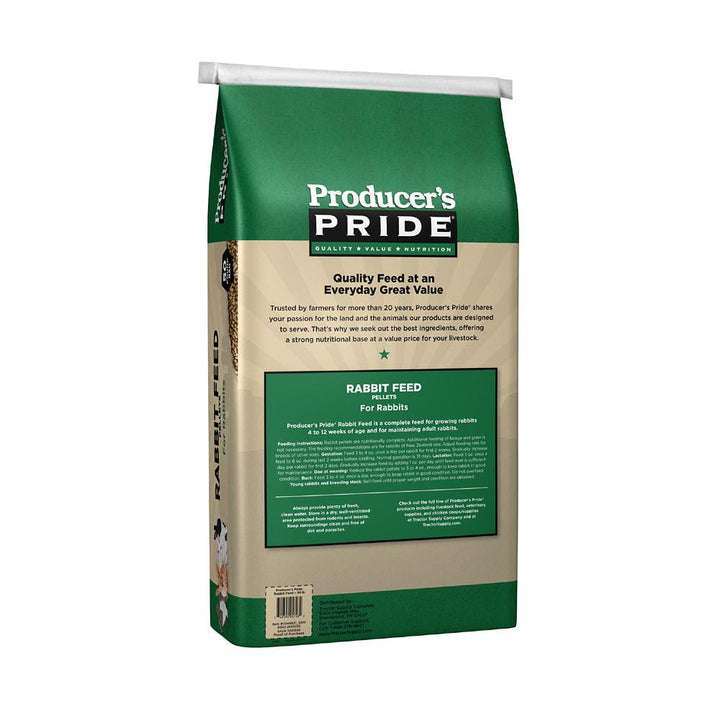 Producer's Pride Producer's Pride 15% Pellet Rabbit Feed, 50 lb.