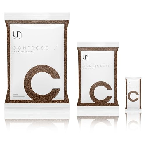Ultum Nature Systems Controsoil - Aquarium Substrate Soil Porous Gravel for Natural Aquatic Freshwater Planted Fish Tank, Brown (Extra Fine, 10 Liters)