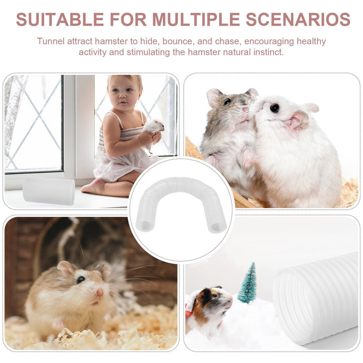 Pet Tunnel Toys Hamster Tubes Tunnels Ferret Tunnels and Tube Ferret Tunnel Pet Plastic Tube Tunnel